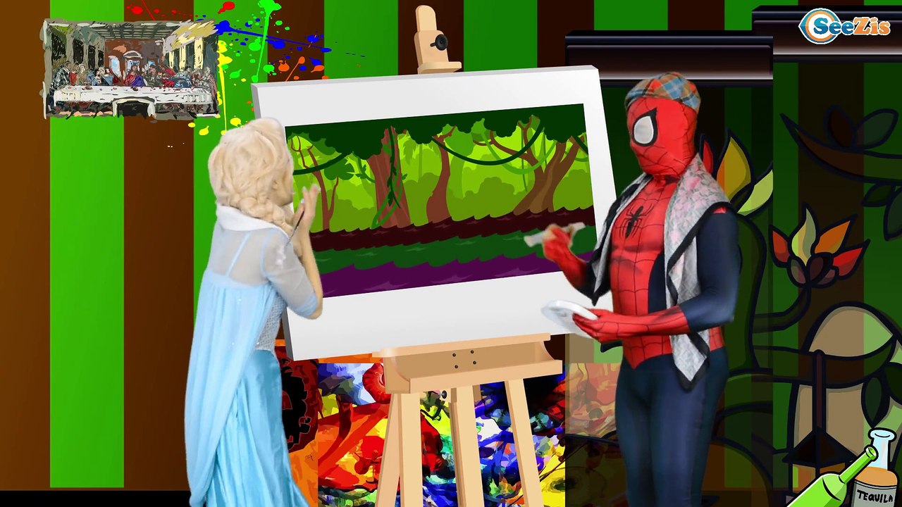 Colors superheroes skeleton Finger family 3d Animation - finger family children nursery rhymes