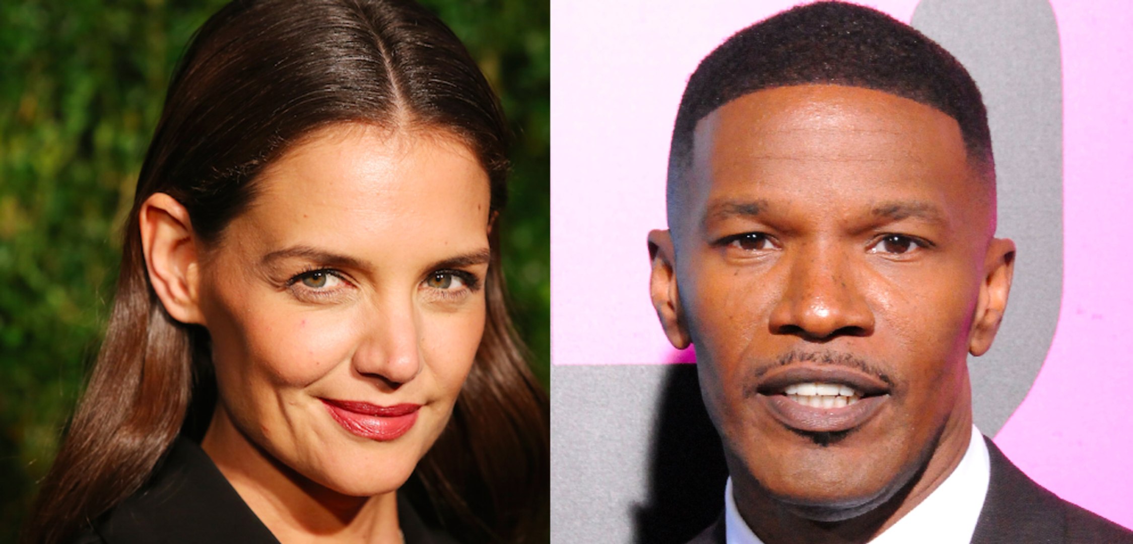 Katie Holmes and Jamie Foxx finally went public in super rare PDA pictures of them walking along the