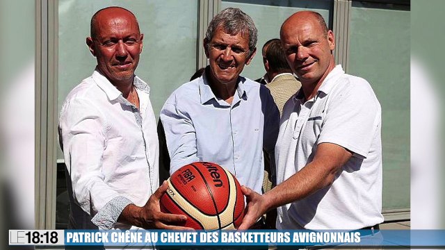 L'ancien journaliste Patrick Chêne au chevet des basketteurs avignonnais