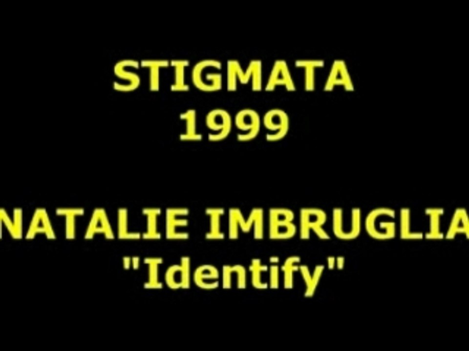 NATALIE IMBRUGLIA "Identify"  1999