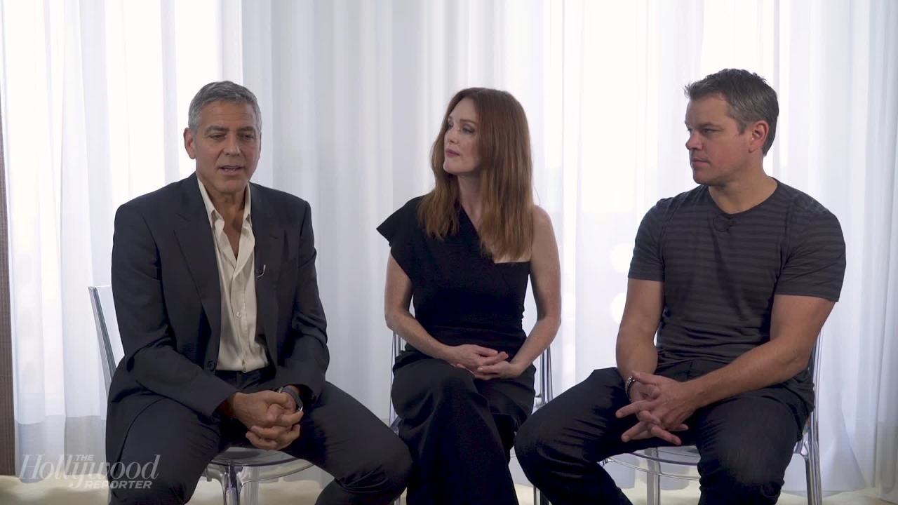 Julianne Moore, Matt Damon on George Clooney Directing 'Suburbicon' | TIFF 2017