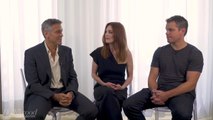 George Clooney, Julianne Moore, Matt Damon Talk 'Suburbicon' | TIFF 2017