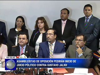 Asambleístas de oposición pedirán inicio de juicio político presidente del Consejo de la Judicatura