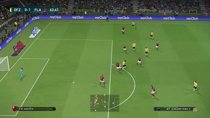 PES 2017 Flamengo vs Daniel FZ Nem rolou Goleada