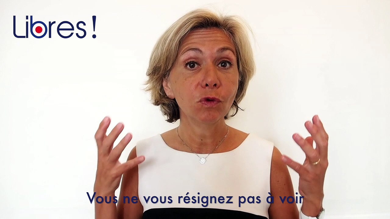 Message de Valérie Pécresse pour le lancement de "Libres !"