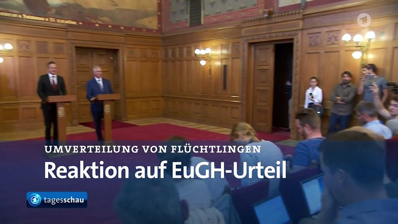 Tagesschau in 100 Sekunden 06. 09. 2017 (mit Jan Hofer), Teil 2
