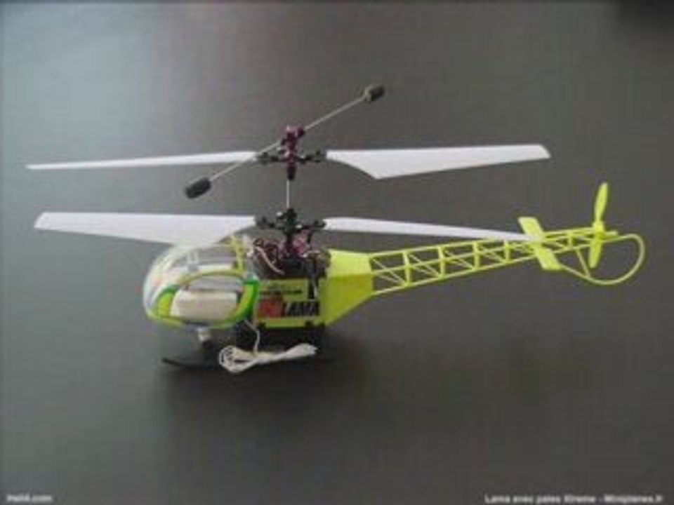 Hélico RC Lama Esky pales xtreme