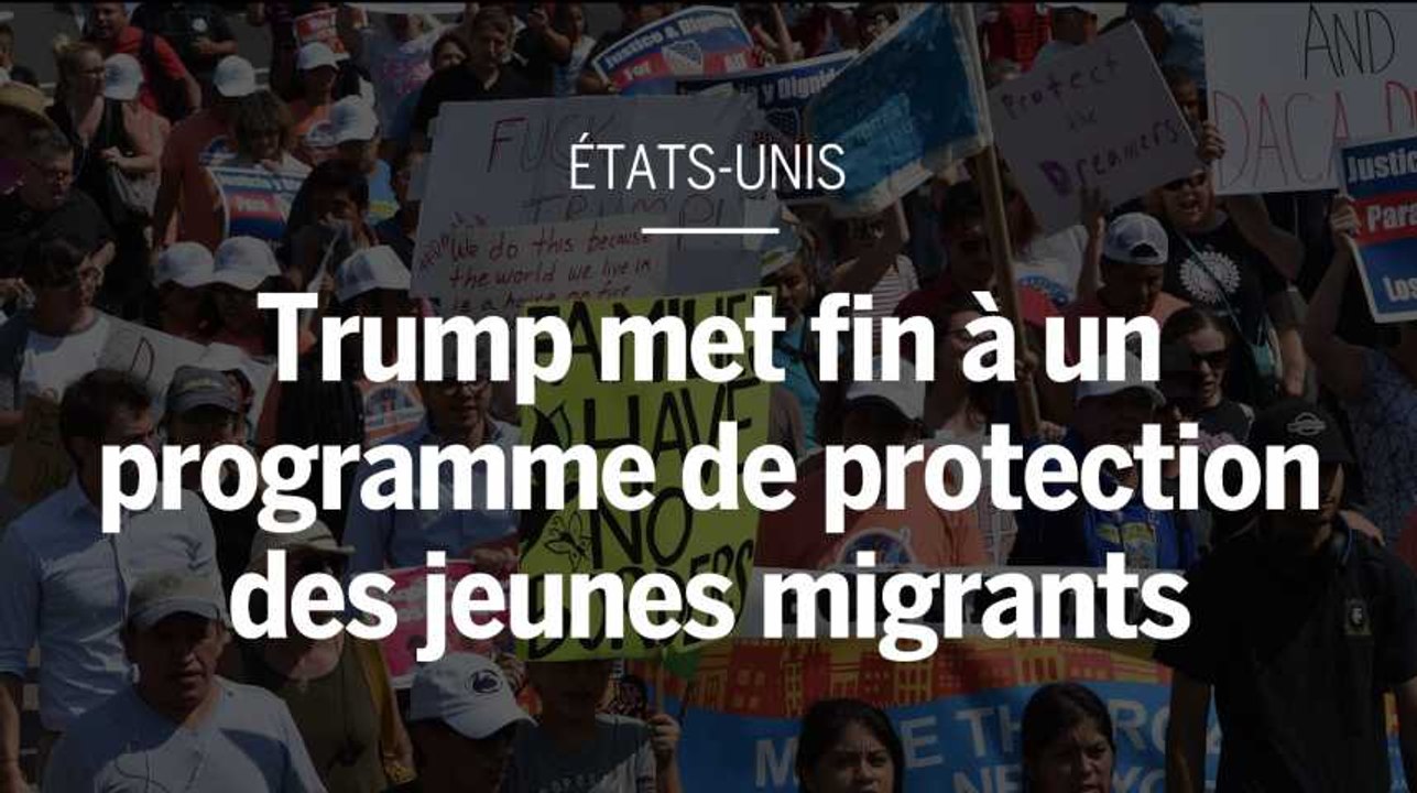 Manifestations contre la fin du programme de protection des jeunes migrants aux États-Unis
