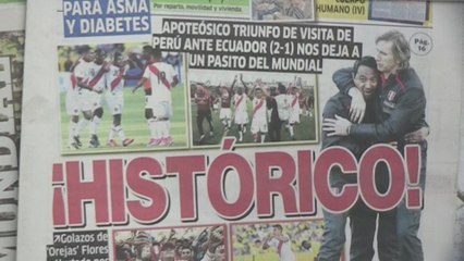 Histórico triunfo de Perú ante Ecuador llena de ilusión mundialista a todo un país