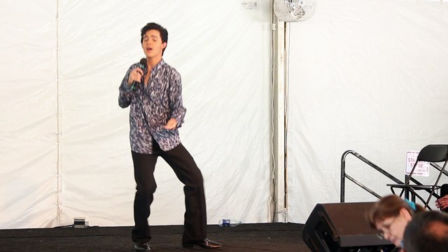 Riley Jenkins sings 'Rock A Hula' Elvis Week 2017