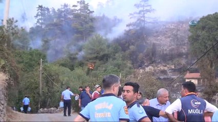 Vali Esengül Civelek Yangın Alanında İncelemelerde Bulundu