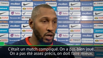 Euro 2017 - Diaw : "Nous devons faire mieux"
