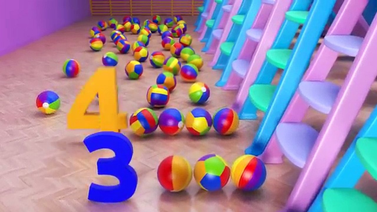 Bola bolos colores educativo para gracioso Niños Aprender chupete patio de recreo diapositiva televisión Binkie t