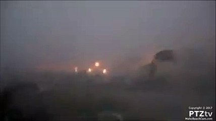 Imágenes del paso del #huracanIrma por la isla de San Martín. Cortesía de RT.