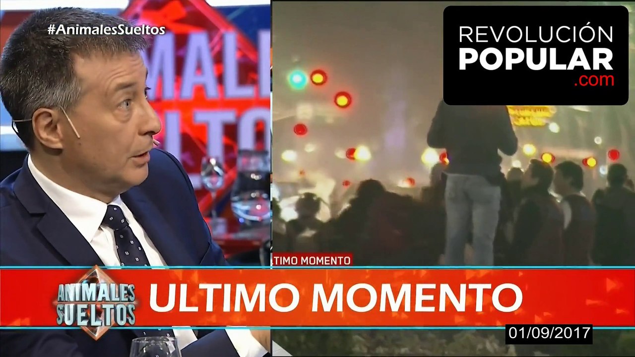 Rolando Graña cruzó a los gorilas de Animales Sueltos