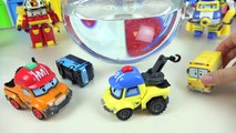 Water Poli Robocar Poli car toys marine and rescue fire truck play