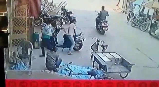 Womens Fight in Haryana's Ambala Caught on CCTV