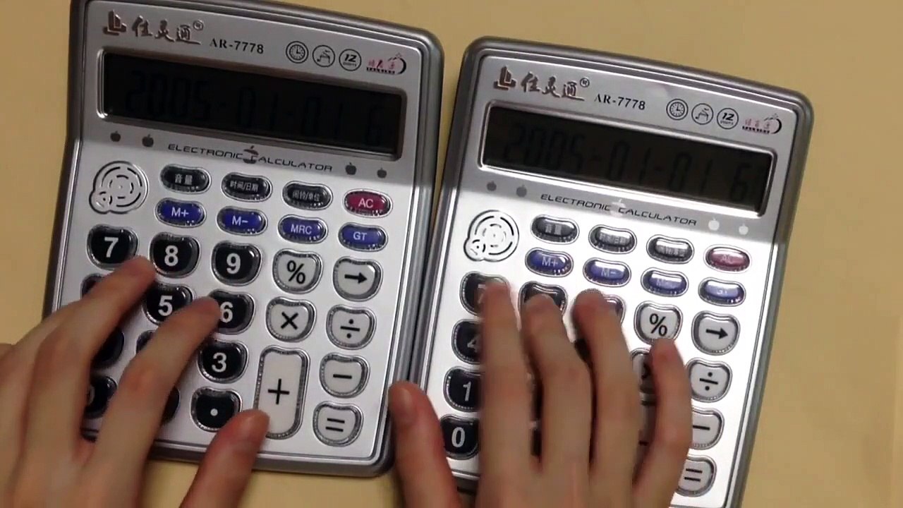 Un expert en ... calculette