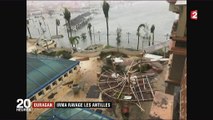 Ouragan Irma : l'aéroport de Saint-Martin dévasté