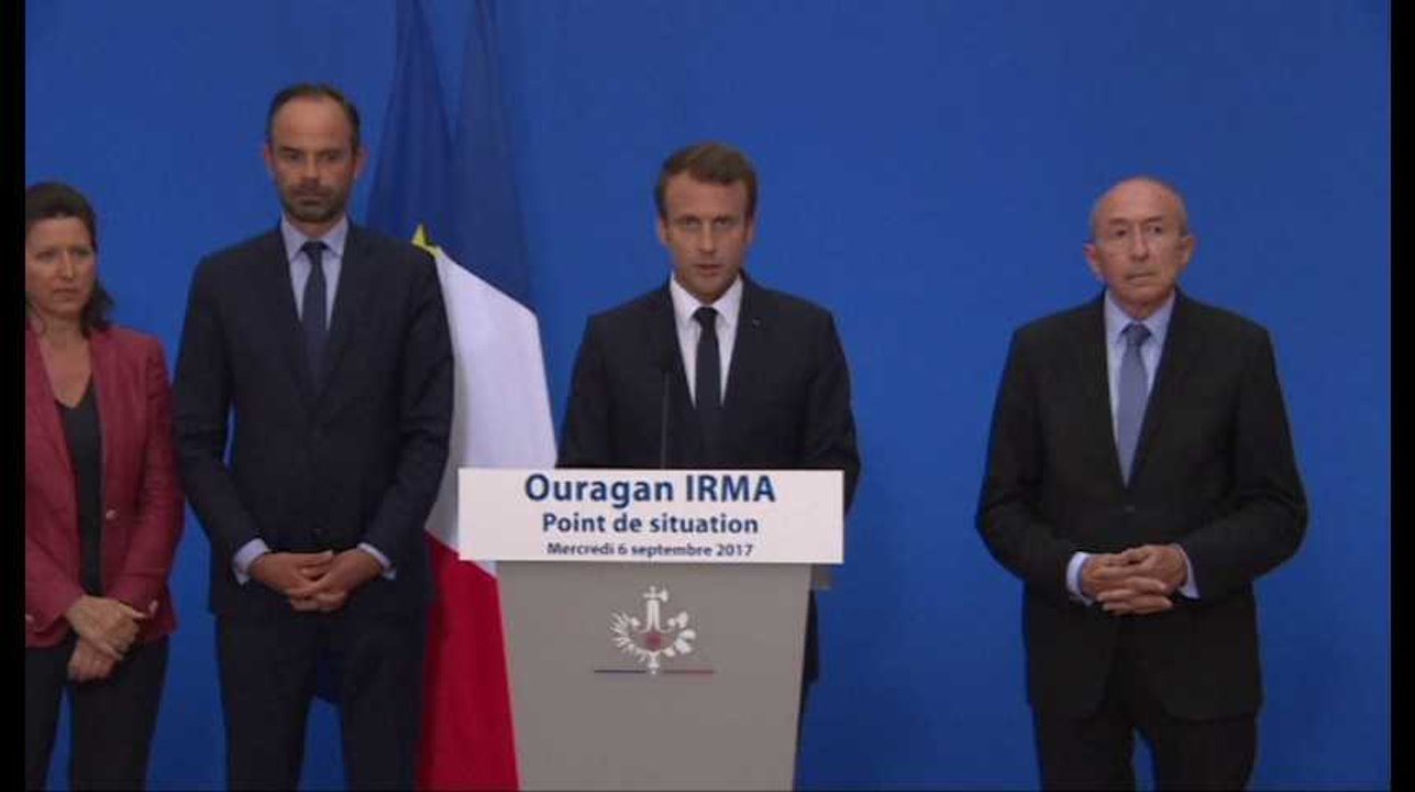 Macron annonce un plan national de reconstruction pour Saint-Barthélémy et Saint-Martin