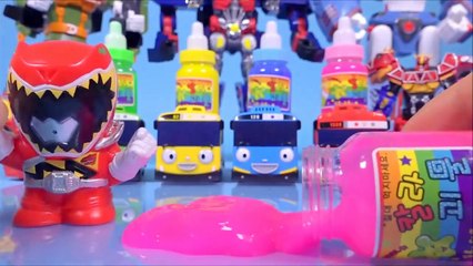 Slime monsters 액체괴물 타요 뽀로로 다이노포스 Liquid monster Pororo, Tayo
