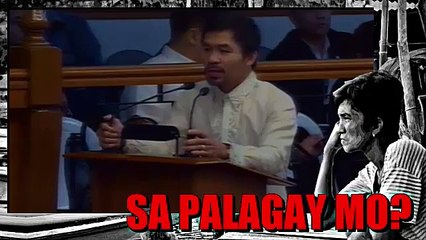 TRILLANES NAGMISTULANG PINAGTRIPAN LANG NI PACQUIAO SA KANILANG DEBATE - TRILLANES SPEECH 09/05/17