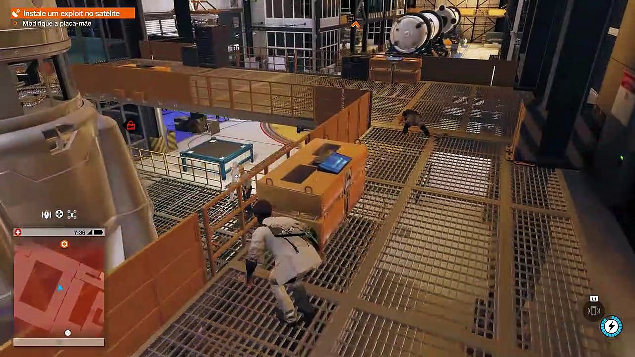 Watch Dogs 2 Instale um Exploit no Satélite da Galilei