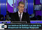 Las mentiras de Bullrich a un mes de la desaparicion de Maldonado