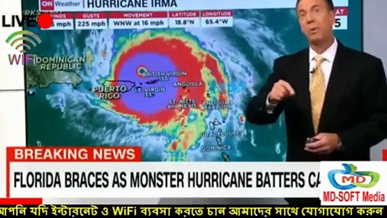 Hurricane Irma path LIVE UPDATES as CATEGORY 3 hurricane heads towards Caribbean and USA (2)