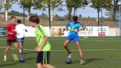 F.C.Aleria 06 09 2017 entrainements des U13 U15, Photos seront mises demain