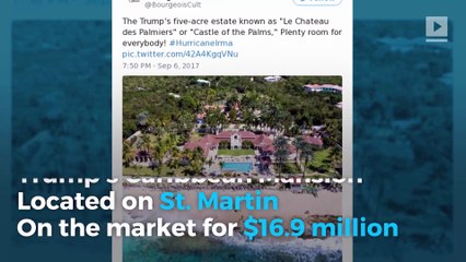 What Trump properties are in Hurricane Irma's path?