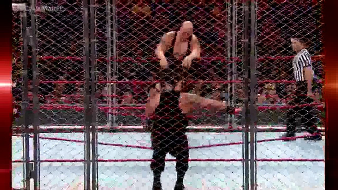 Big Show vs. Braun Strowman - Steel Cage Match: Raw, Sept. 4, 2017