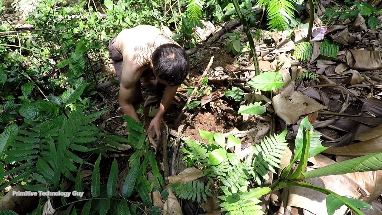 Primitive Technology- Catch Crab, Catch Freshwater Fishes