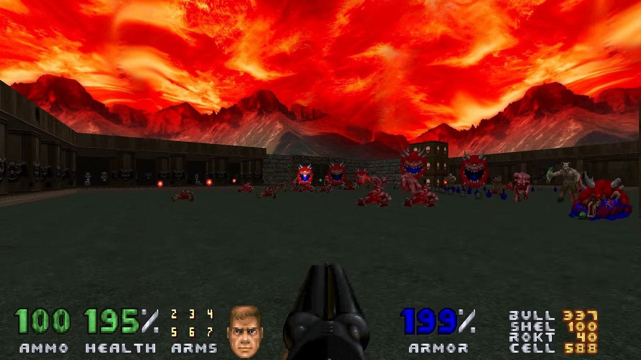 Let's Play - DooM 2 @ Ultra-Violence [Deutsch] -- MAP18 [1_2]-DIfA6GczA9k