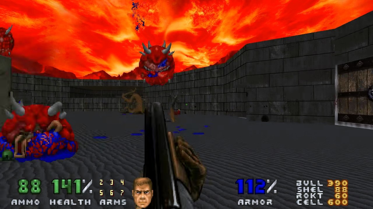 Let's Play - DooM 2 @ Ultra-Violence [Deutsch] -- MAP19 [1_2]-EqI7_Rp9K0I