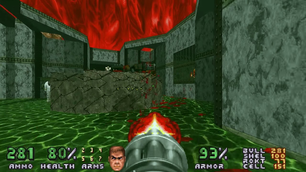 Let's Play - DooM 2 @ Ultra-Violence [Deutsch] -- MAP22-tzOHbjqrjYs