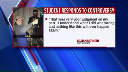 Picture Showing Student Holding Dog by Tail Sparks Controversy