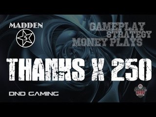 MADDEN 25 ONLINE - THANKS FOR 250 SUBS! SUB GAME WITH GIFTEDSWAQ