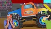 Para Niños monstruo canción juguetes camión camiones con Blippi |