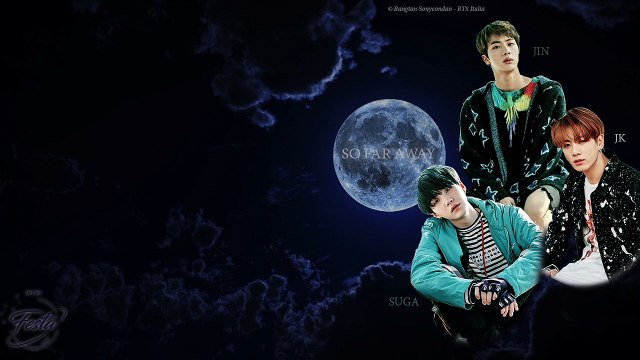 [Han | Rom | Ita Color Coded Lyrics] BTS SUGA,JK & Jin - So Far Away