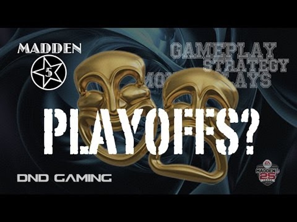 MADDEN 25 CONNECTED FRANCHISE - FOOTBALL OUTSIDERS LEAGUE - DIVISIONAL PLAYOFFS