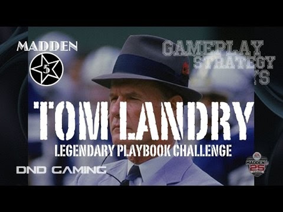 MADDEN 25 ONLINE PS4 XBOX 1 GAMEPLAY -- TOM LANDRY PLAYBOOK CHALLENGE