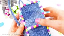 Sac à dos cas bricolage ne dans aucun Téléphone Coudre tutoriel Jeans