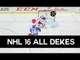 NHL 16 - It's NOT in the Game - All Deke Tutorial and scoring
