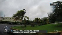 Furacão Irma provoca mortes e danos no Caribe