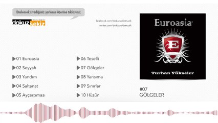 Turhan Yükseler - Gölgeler (Official Audio)