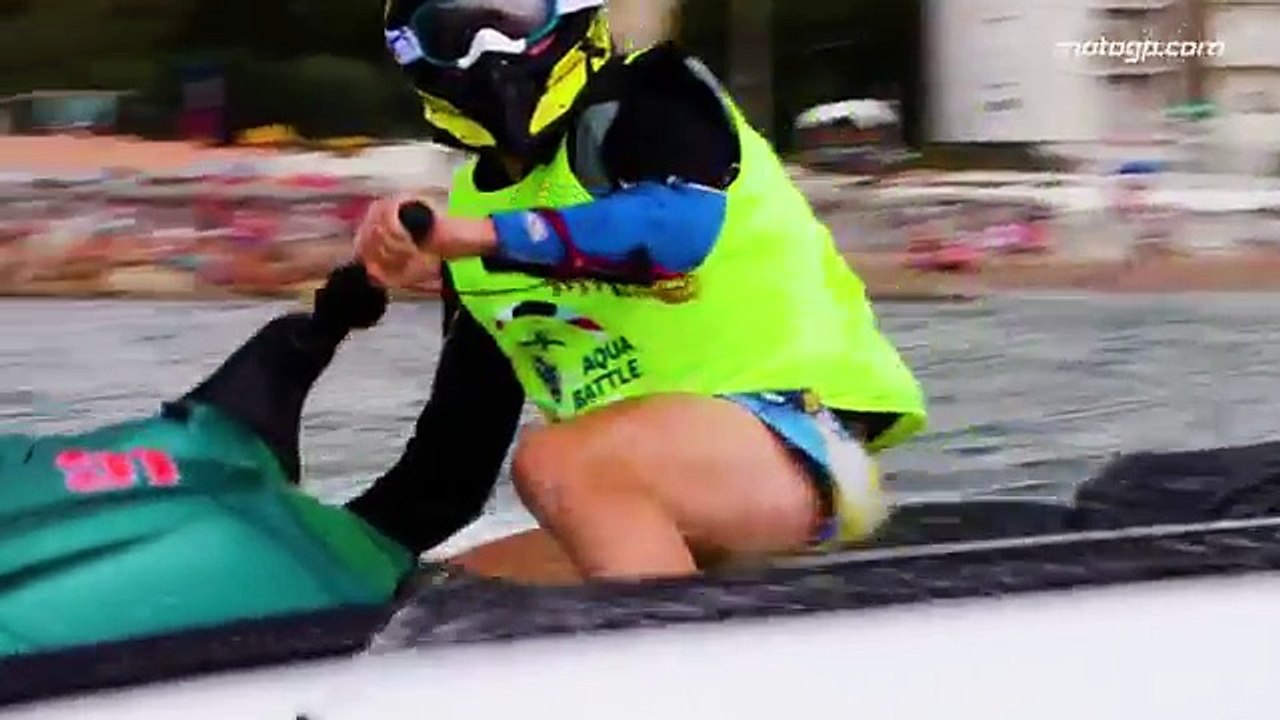 Wet n' wild_ MotoGP™ riders swap bikes for jetskis