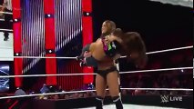 Raw Brie Bella vs Nikki Bella ( Brie dresses as Aj Lee)