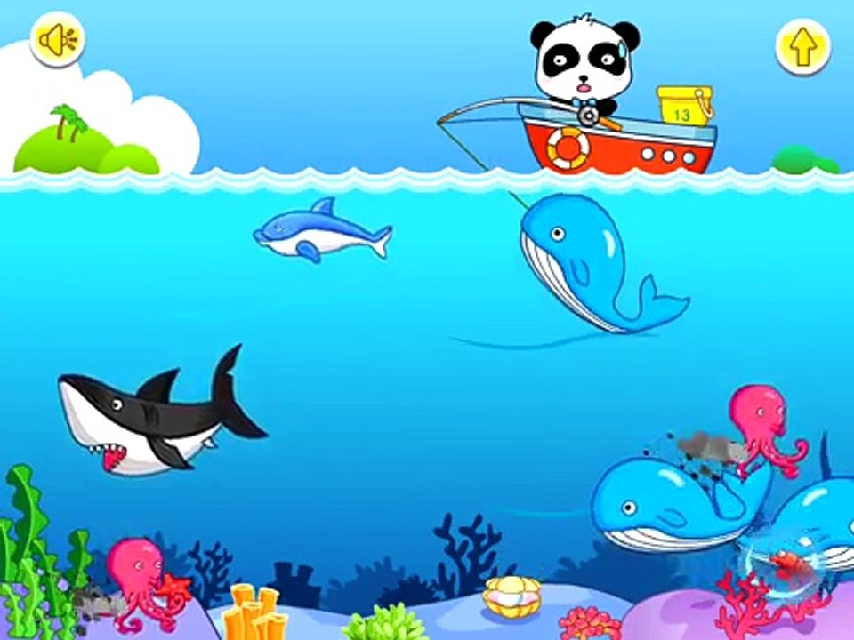 Baby Panda Games | Happy Fishing | Babybus Games For Kids