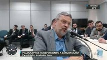 Ex-ministro Antonio Palocci acusa Lula em depoimento